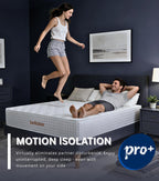 Full Size Mattress, 14 Inch Medium Firm Hybrid Full Mattress, Full Size Mattress in A Box, Memory Foam Individually Pocket Coils with Excellent Edge Support, Zone Support for Back Pain Relief