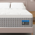 Sleepmax King Mattress 14 Inch - Hotel-Collection Hybrid Mattress Pain Relief - Extra Lumbar & Hip Support - Cooling Gel Bed in a Box Spine Alignment - CertiPUR-US, Fiberglass-Free, 365-Night Trial