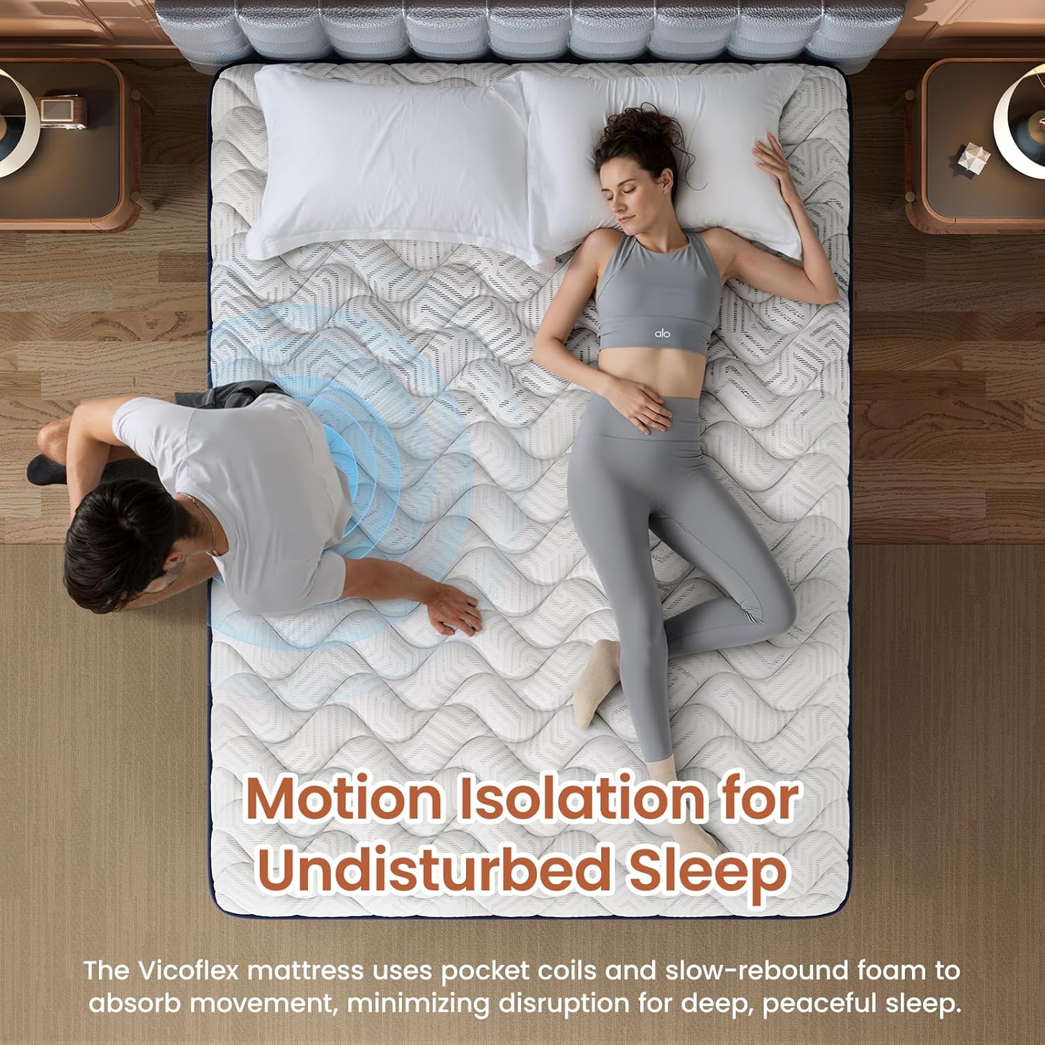 Extra Firm King Size Mattress 12 Inch, Deep Sleep Hybrid Mattress for Lumbar Support & Back Side Sleepers, Pain Relief Mattresses in a Box with Pocket Springs & Cooling Gel - 365-Night Trial