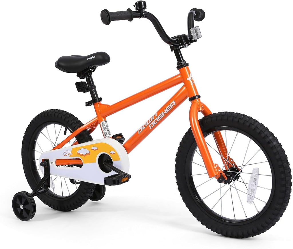 bicystar Kids Bike with Training Wheels, BMX Bicycle with Pedals for 2-4 Year Old Boys Girls, Birthday Gift