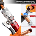 HVAC Swaging Tools Kit Hydraulic Copper Pipe Tube Expander Tool 3/8, 1/2, 5/8, 3/4,7/8,1,1-1/8 Inch