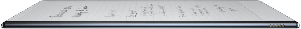 reMarkable Essentials Bundle - Leather Folio | reMarkable 2 Paper Tablet | Black and White 10.3'' Writing Tablet  Marker Plus Pen with Built-in Eraser and Book Folio Case in Black Premium Leather
