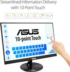 ASUS VT229H 21.5" Monitor 1080P IPS 10-Point Touch Eye Care with HDMI VGA  Black