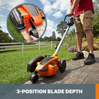 WORX 12 Amp 7.5’’ Electric Lawn Edger & Trencher, Corded, WG896