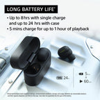 Sony WF-1000XM6 The Best Truly Wireless Noise Cancelling Earbuds (2026 Model), Bluetooth in-Ear Headphones, with Studio-Quality Sound, Up to 24 Hours of Battery Life, Black