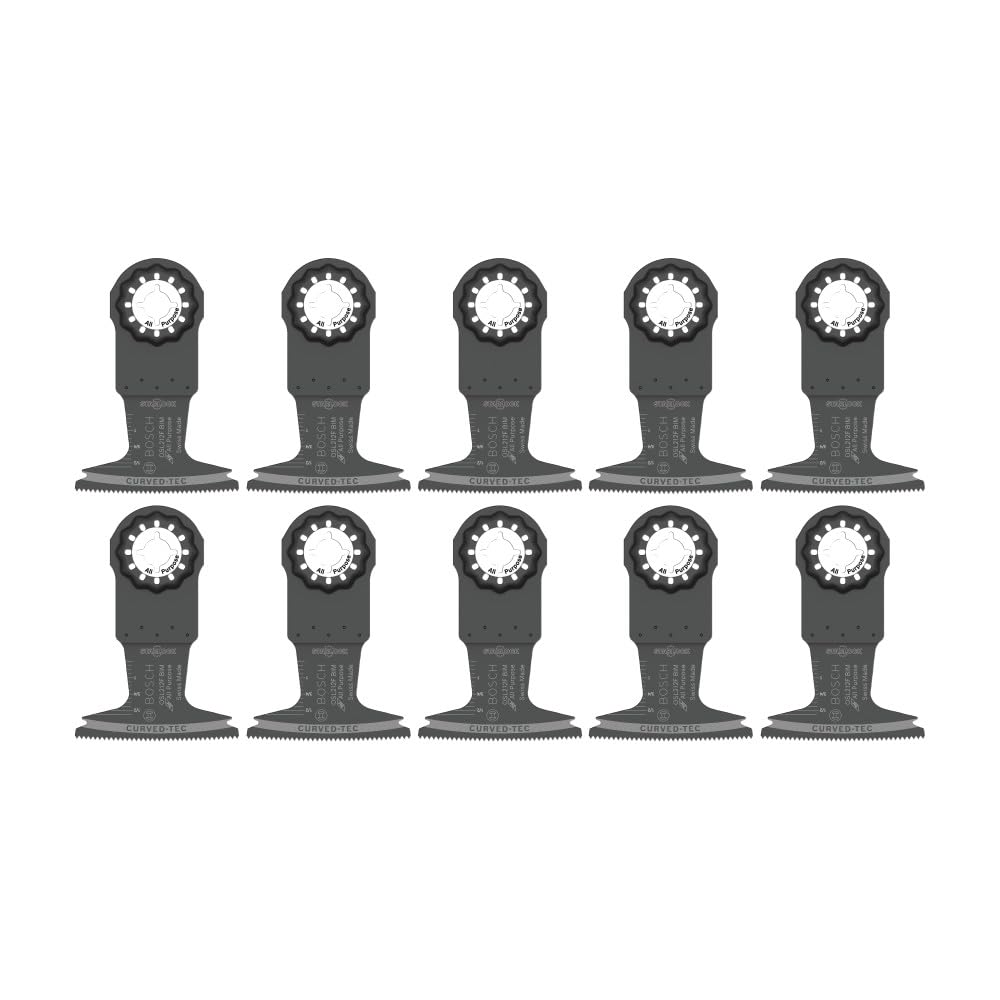 Bosch OSL212F-10 2-1/2 in. Starlock® Oscillating Multi Tool Bi-Metal Plunge Cut Blade 10 pk.