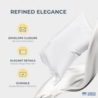 THREAD SPREAD 100% Egyptian Cotton Sheets California King Size - 1500 Thread Count 4 PC Cal King Sheets Egyptian Cotton, Soft, Cooling Sateen Sheet, High Thread Count Sheet California King - White