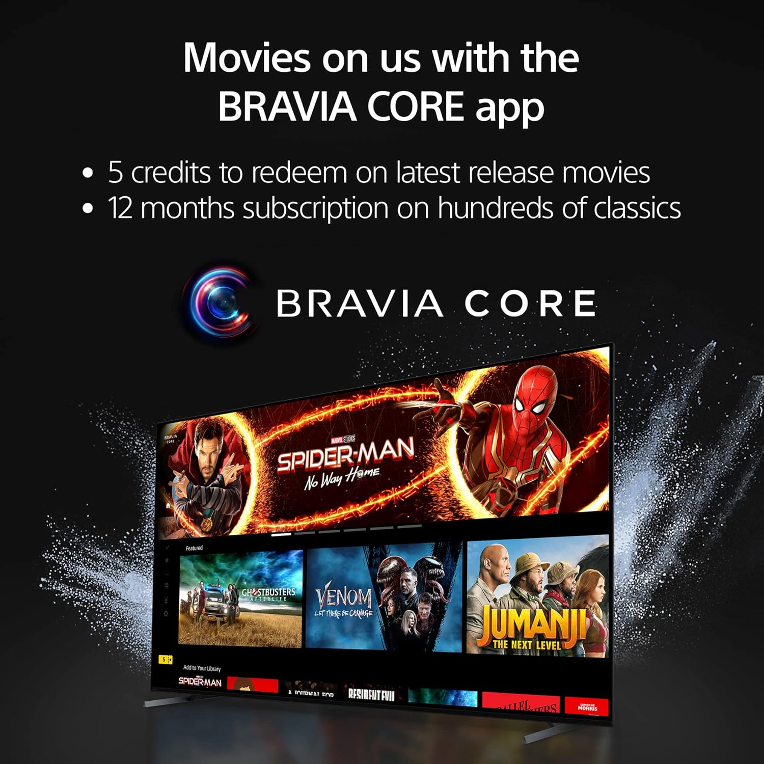 Sony 65 Inch 4K Ultra HD TV X90L Series: BRAVIA XR Full Array LED Smart Google TV with Dolby Vision HDR and Exclusive Features for The PlayStation® 5 XR65X90L- Latest Model Black