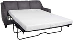 Milliard 4.5-Inch Memory Foam Sofa Bed Mattress Replacement, Queen Size, Pull Out Sofa Bed Queen Size, Sleeper Mattress & Couch Beds, Premium Comfort - Couch, Pullout Sofabed, Cama Not Included