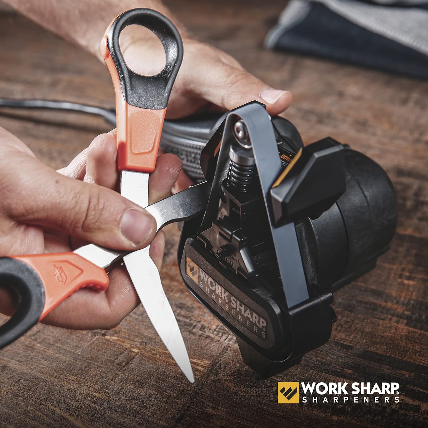 Work Sharp Knife and Tool Sharpener with extra replacement belts