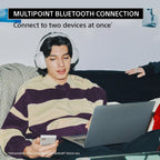 Sony ULT WEAR Over-Ear Noise Canceling Bluetooth Headphones with Alexa Built-in  Comfortable Design  30-Hour Battery  Massive Bass  & Signature Noise Canceling Found in 1000X Series  Off White