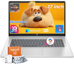 HP 2026 17 inch Touchscreen Laptop, Windows 11 Pro, Copilot AI, AMD Ryzen 5 7430U, 17.3" HD+ Anti-Glare Touch Screen, 32 GB RAM, 2 TB SSD, Fast Charge, HD Camera, Wi-Fi 6, Bluetooth 5.4, Accessories