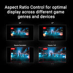 ASUS ROG Strix 32” 4K OLED Gaming Monitor (XG32UCWG) - TrueBlack Glossy OLED  Dual Mode (4K@165Hz  FHD@330Hz)  0.03ms  G-SYNC Compatible  Neo Proximity Sensor  USB-C  HDMI 2.1  3 yr Warranty
