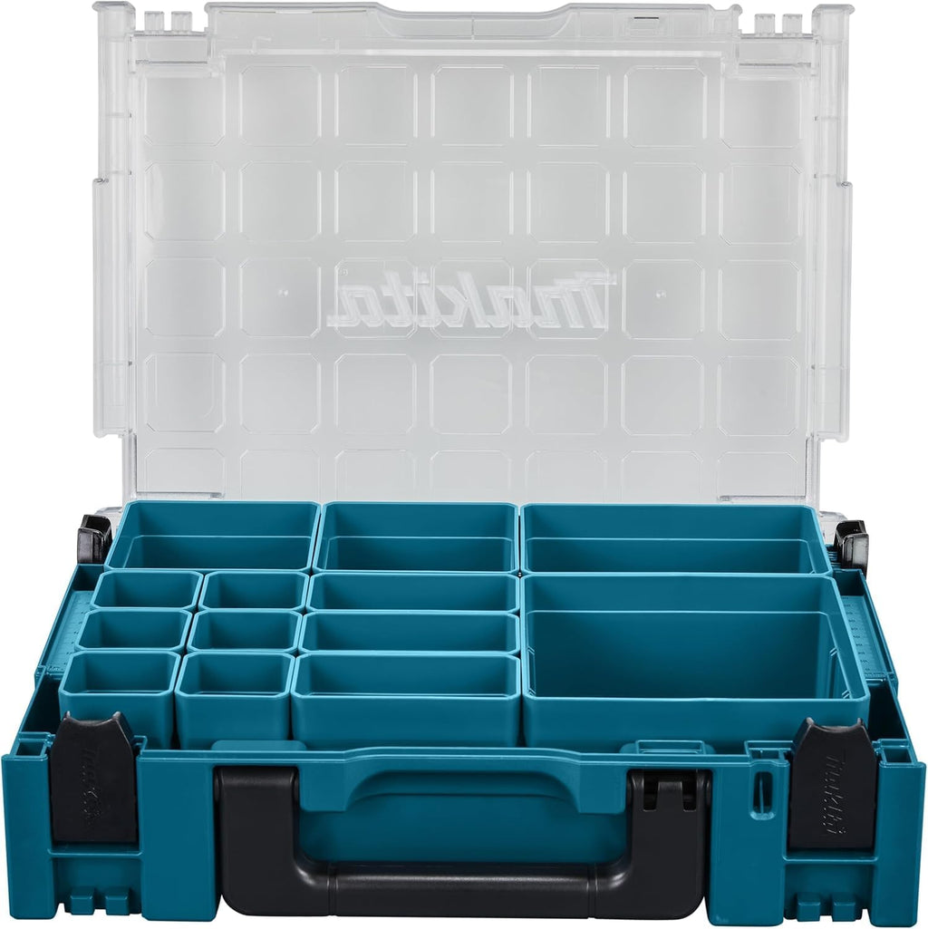 Makita 191X80-2 Clear Lid Makpac with Inserts