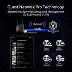 ASUS RT-BE86U BE6800 Dual-Band WiFi 7 Router  Supports 4096-QAM  MLO  AI WAN Detection  AiMesh  Subscription-Free Network Security  and Comprehensive VPN Features  Guest Network Pro  Gaming