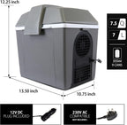 Koolatron 12V Iceless Cooler & Warmer – Portable 9.8 qt Electric Cooler/Nevera Portátil Eléctrica for Car Truck Camper Boat Hard Sided Mini Fridge for Camping Picnic Travel Lunch Food Drink Office