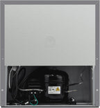 Frigidaire Retro Compact Mini Fridge with Freezer Compartment, Chrome Handles, Built-in Water Dispenser, (1.8 cu ft)