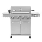 Monument Grills 17842 Stainless Steel 4 Burner Propane Gas Grill with Rotisserie