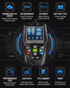 MOTOPOWER 4 in 1 Code Reader Car Diagnostic Scan Tool Oil Maintenance Reset, Battery Test, Performance Test with Lifetime Update