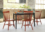 Signature Design by Ashley Kimonte Rectangular Dining Room Table, Black