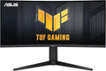 ASUS VG34VQL1B TUF 34 Inch Curved Gaming Monitor - WQHD (3440x1440)  165Hz  1ms  Extreme Low Motion Blur  FreeSync Premium  Eye Care  Height Adjustable  DisplayHDR 400  DisplayPort  HDMI  USB