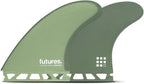 Futures Pancho Control Tri Surfboard Fins - Large/Green