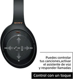 Sony WH-1000XM4 Wireless Premium Noise Canceling Overhead Headphones - 30hr Battery Life  Over Ear Style with Mic for Phone-Call and Alexa Voice Control - Black International Version
