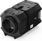 PURISYSTEMS 900 CFM Air Scrubber Commercial, Portable Industrial Air Purifier with HEPA/Activated Carbon Filter, 5-Speed, Stackable, GFCI Outlet, Negative Air Machine