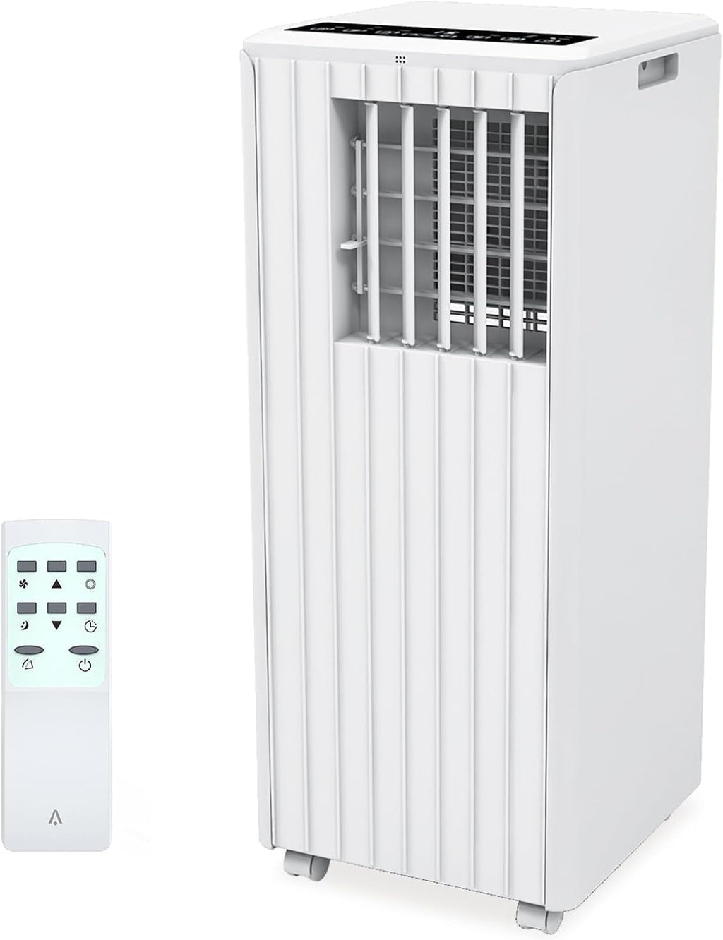 Portable Air Conditioner 8000 BTU, 3-in-1 Cooling, Dehumidifier & Fan, Quiet Sleep Mode Less Than 50dB, Self-Evaporating, Windowless AC for Rooms Up to 350 Sq. Ft., Remote & Window Kit Included