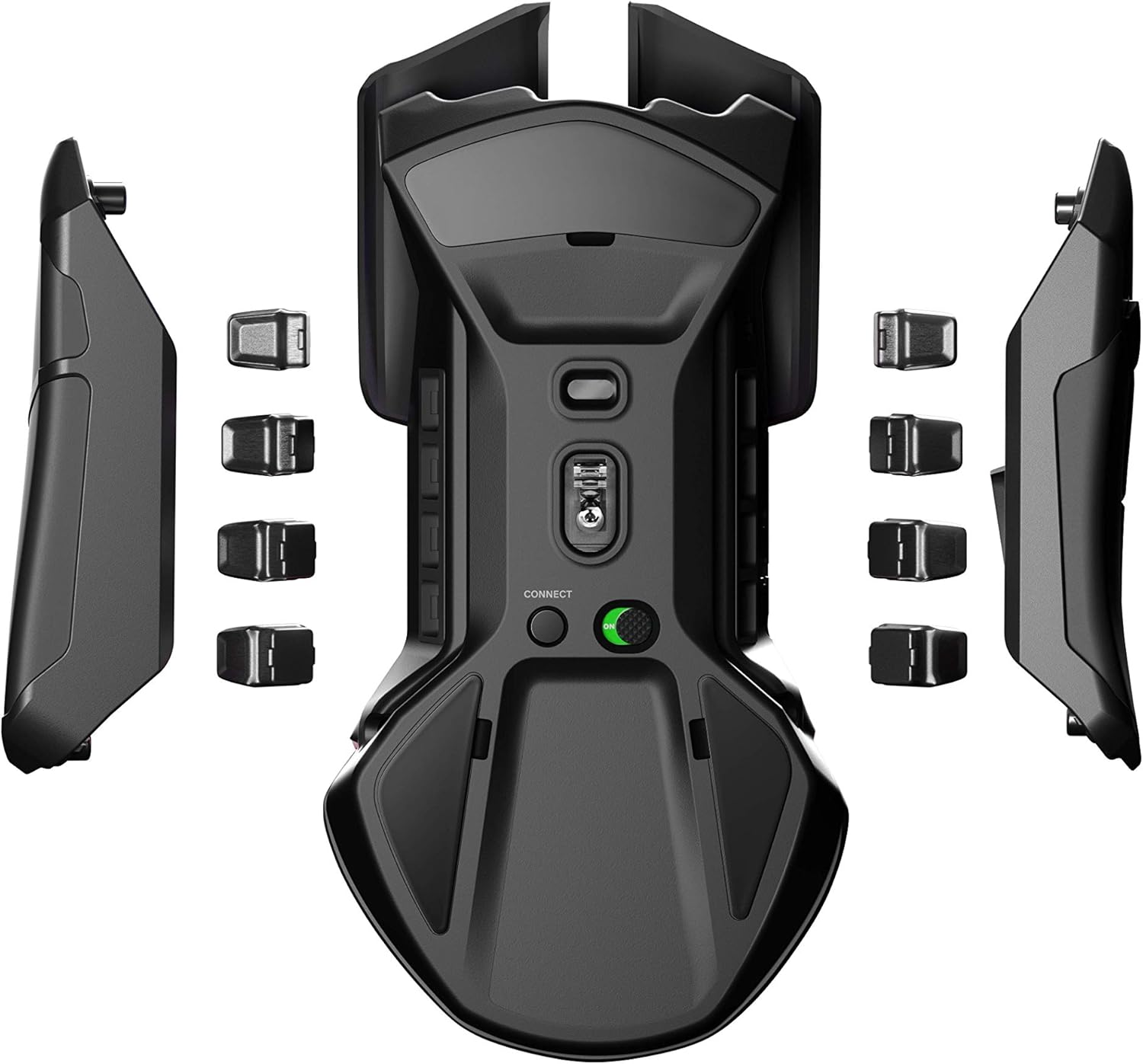 SteelSeries Rival 650 Quantum Wireless Gaming Mouse - Rapid Charging, 12,000 Cpi Dual Sensor, 256 Weight Configs, 8 Zone RGB Lighting