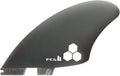 FCS II Channel Islands Keel Twin Surfboard Fins - Medium/Smoke