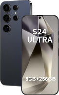 I24 Ultra Unlocked Phone 8GB+256GB Android Cell Phone 7 inch HD Screen Mobile Phone 108MP+48MP Camera 6800 mAh Extra Large Battery 5G Dual SIM (Titanium Deep Blue)