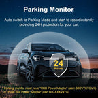 Front 4K & Rear 1080P Dash Cam fit for Ford F150 2018-2026 F250/F350/F450 Super Duty 2020-2026 XLT Lariat King Ranch Raptor Limited Platinum (Model A)  Free App & WiFi  128GB Card