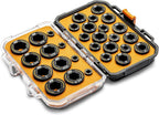 GEARWRENCH 30 Piece Bolt Biter SAE/Metric Wrench Insert Set - 86193