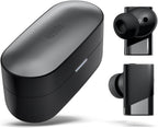 Status Pro X Wireless Earbuds, Triple Speaker Driver, Hi-Res Audio with LDAC, 52dB ANC, 6 Beamforming Mics with VoiceLoom AI for Clearest Calls (Black Alloy)