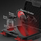 YESWELDER Tungsten Electrode Sharpener Grinder For TIG welding, Handheld Electric, 110V TIG Welding Rotary Tool With Flat Grinding Block Cut-Off Slot, 4 Sizes 3 Angles