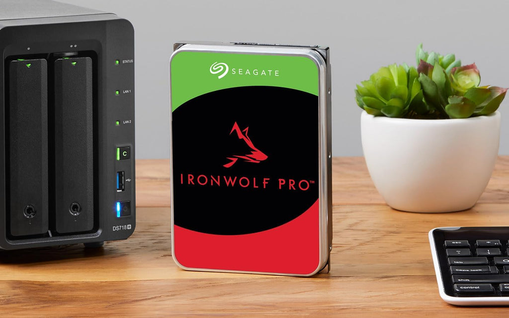Seagate IronWolf Pro 18TB NAS HDD  ST18000NE000 SATA 6Gb/s 3.5" (Renewed)