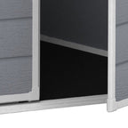 Manor 6 ft. W x 7.5 ft. D Plastic Storage Shed