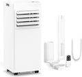 10000 BTU Portable Air Conditioners for Rooms up to 550 Sq Ft, 4 Modes Portable AC Unit with Cool/Fan/Dehumidifier/Sleep, Remote Control & 24H Timer, Energy Saving for Bedroom, Apartments
