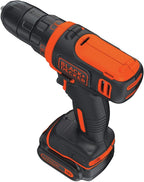 BLACK+DECKER 12V MAX Drill & Home Tool Kit, 60-Piece (BDCDD12PK)