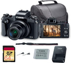 Canon PowerShot G1 X Mark III Digital Camera | 24.2MP APS-C Sensor  Dual Pixel AF & 3X Zoom | Compact Camera for Travel & Everyday Photography (2208C001) + 64GB Card + Shoulder Bag