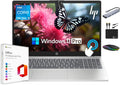 HP 15.6" Touchscreen Pavilion Laptop Computer  16GB RAM  1TB Storage (500GB SSD + 500GB Ext)  10-Core Intel i5 Processor  Wi-Fi 6E  Windows 11 Pro with Lifetime Microsoft Office  MarxsolAccessory