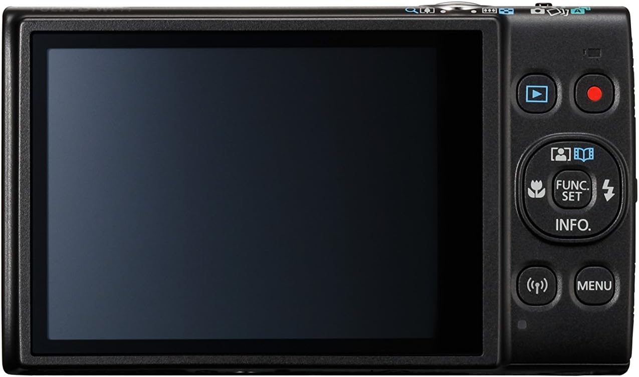 Canon PowerShot ELPH 360 Digital Camera w/ 12x Optical Zoom and Image Stabilization - Wi-Fi & NFC Enabled (Black)