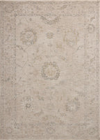 Loloi Chris Loves Julia Louisa Collection LOI-02 Oatmeal/Slate 7'-10" x 10', .38" Pile Height, Area Rug