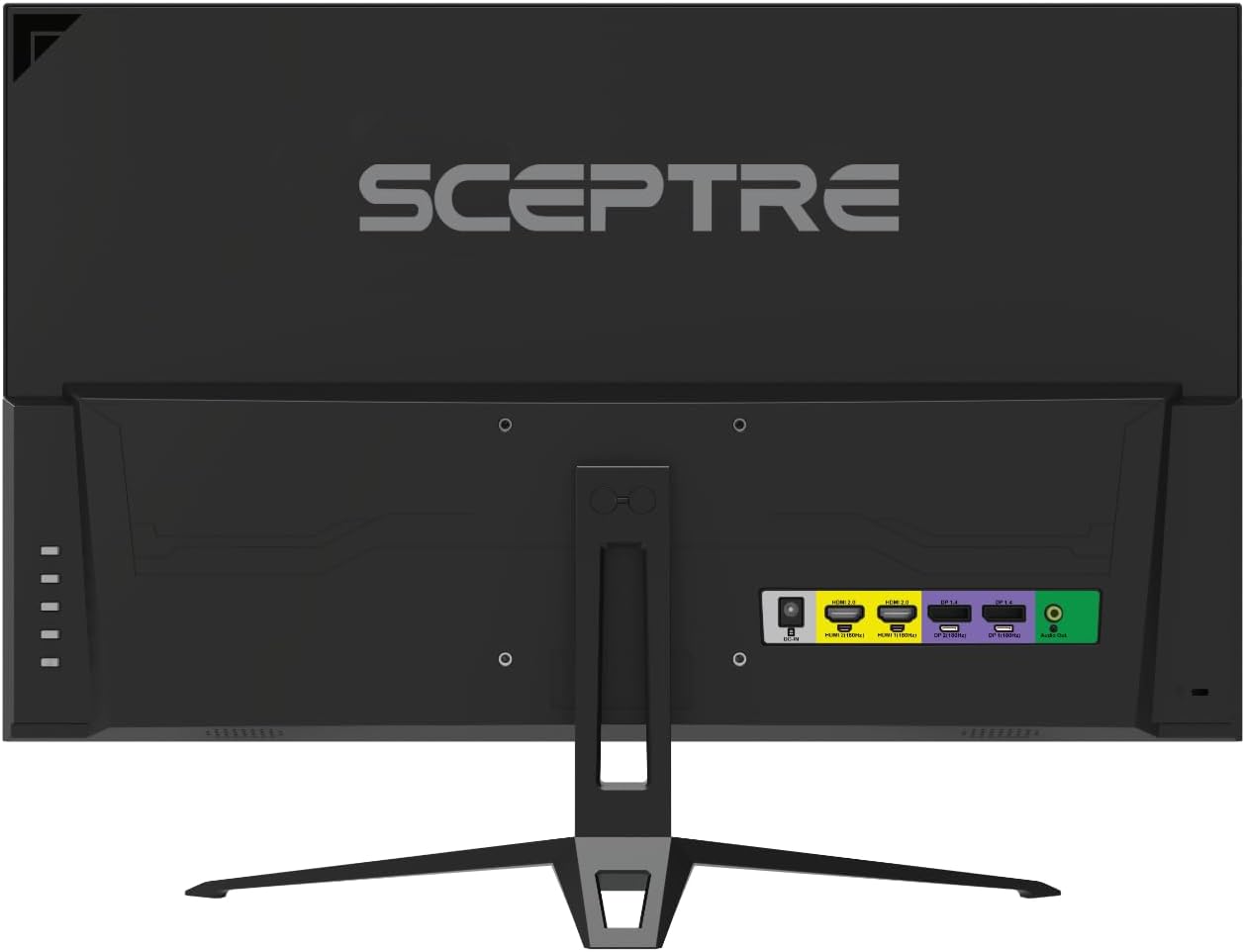 Sceptre New IPS 24-inch Gaming Monitor 180+Hz DP x2 HDMI x2 1ms 100% sRGB Build-in Speakers Machine Black 2026 (E248B-FPT168 Series)