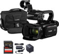 Canon XA65 Professional UHD 4K Camcorder with 20x Optical Zoom  3G-SDI  Dual XLR Audio  3.5" Touchscreen  USB-C  Optical is  Live Streaming Bundle with 200ES Bag + More