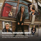 Marshall Monitor III A.N.C. Over-Ear Bluetooth Headphones - Active Noise Cancelling with Microphone | 100+ Hrs Wireless Playtime | Lightweight  Foldable Design for Travel - Black