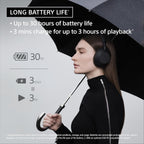 Sony WH-1000XM6 The Best Noise Canceling Wireless Headphones  HD NC Processor QN3  12 Microphones  Adaptive NC Optimizer  Mastered by Engineers  Studio-Quality  30-Hour Battery  Black