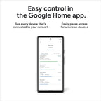 Google Nest WiFi Pro - Wi-Fi 6E - Reliable Home Wi-Fi System with Fast Speed and Whole Home Coverage - Mesh Router - Non-Retail Packaging - 3 Pack - Snow