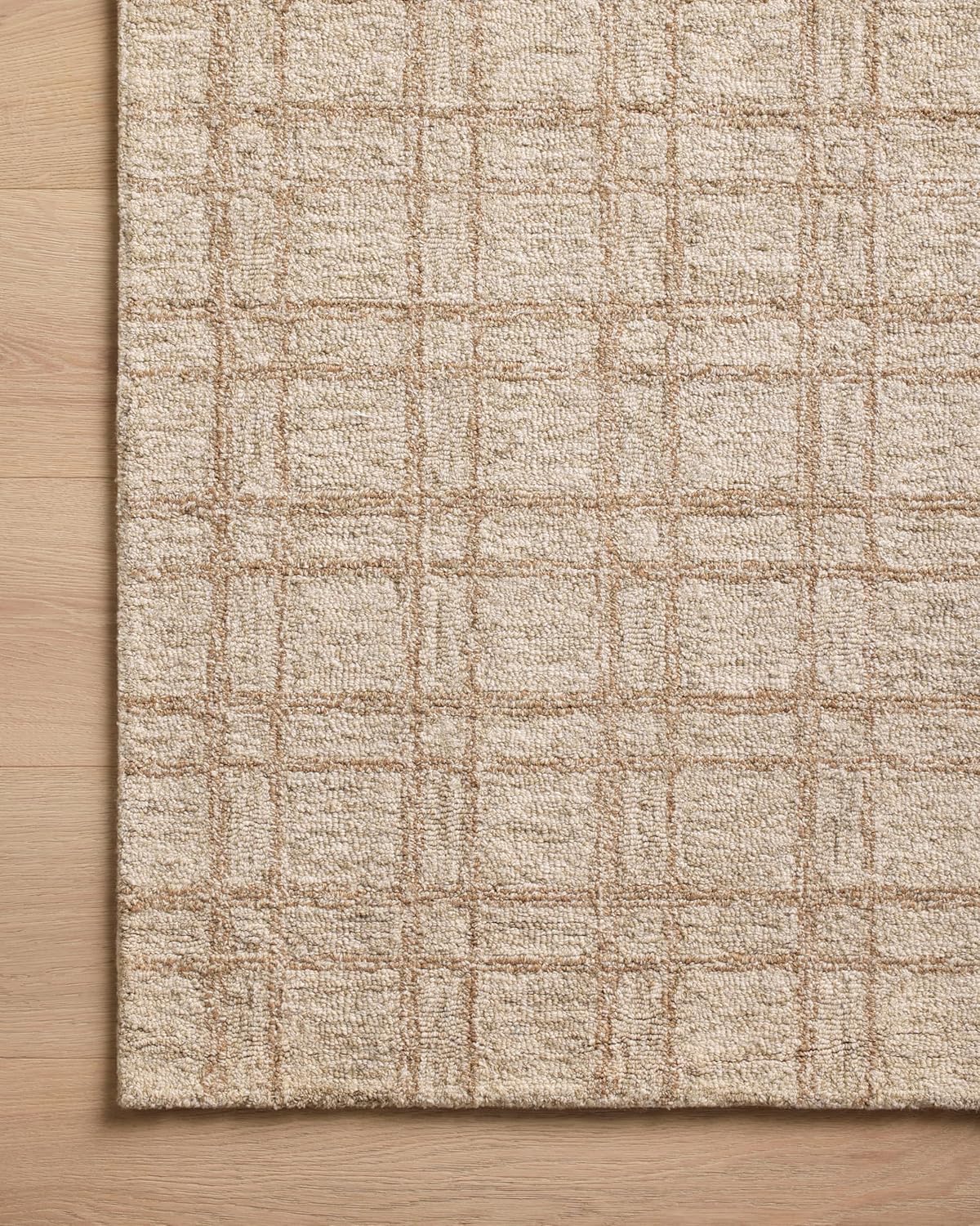 Loloi Chris Loves Julia Polly Collection POL-10 Khaki/Sand 7'-9" x 9'-9" Area Rug